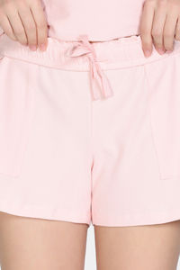 Zivame 2 Mile Fashion Knit Cotton Loungewear Set - Pink Dogwood — thumbnail 8